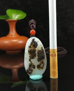 和田玉黑皮料的问题?